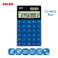 Gambar Calculator Kalkulator Joyko CC-48CO 12 Digits Check Correct - Blue dari detectivebetta Jakarta Selatan 2 Tokopedia