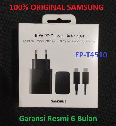 Gambar Charger Samsung Tab S8 Ultra S8+ S8 45W Super Fast Charging Compact dari pastioriginalasli Kota Administrasi Jakarta Pusat Tokopedia