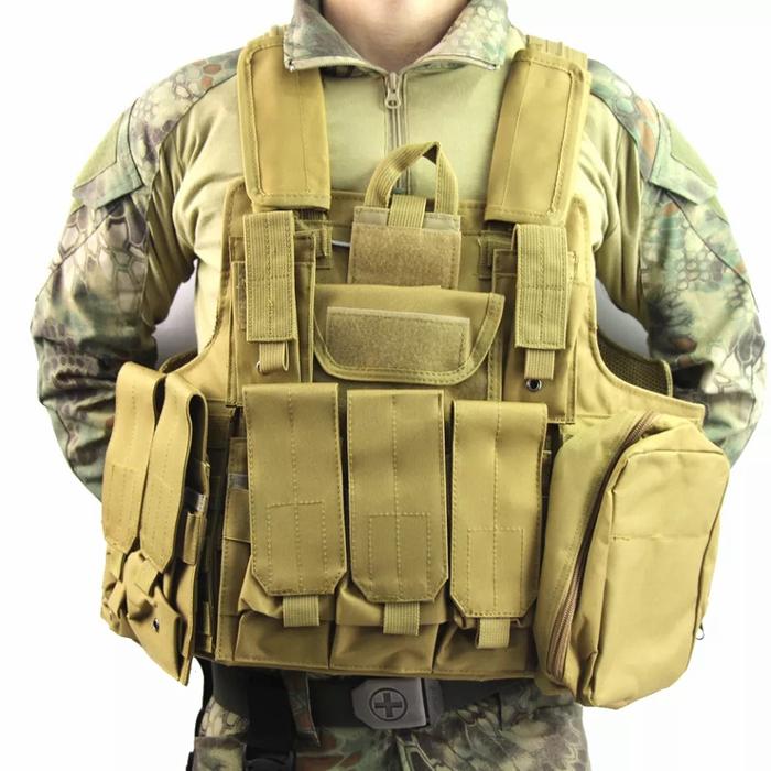 Gambar Rompi Tactical Cyras Airsoft Body Vest Army Militer Original Import dari Rotes Kota Surabaya Tokopedia