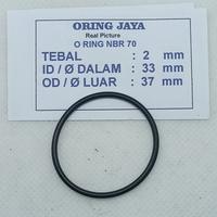 Gambar o ring seal 2 x 33 x 37 mm NBR 70 dari oringjaya Kota Surabaya 1 Tokopedia