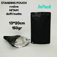 Gambar standing pouch Alumunium foil 150gr kopi +valve dari fifi kemasan Kota Administrasi Jakarta Timur 5 Tokopedia