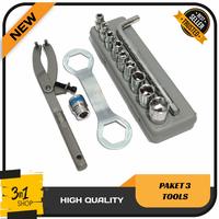 Gambar PAKET Treker CVT + Kunci 39x41 TIPIS + Mata Sok 1/2" Gagang Lengkap dari ThreeinOneShop Kota Administrasi Jakarta Utara 3 Tokopedia