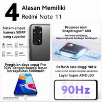 Gambar Xiaomi Redmi Note 11 NFC 4/128 4 128 gb Garansi Resmi 15 bulan dari perkakas tb Kota Pekanbaru 4 Tokopedia