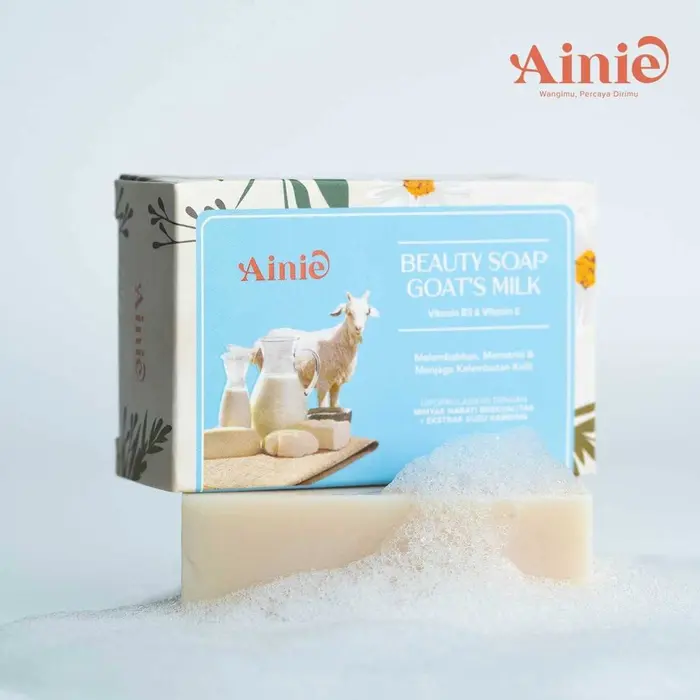 Gambar Ainie Beauty Soap Goat's Milk, Beras Jepang, Rice Milk 135 gr dari lizacharizza Kab. Sidoarjo 5 Tokopedia