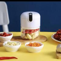 Gambar Blender mini Elektrik Otomatis Multifungsi |Food Chopper Portable dari Mutiara 01 Kota Bandung 4 Tokopedia