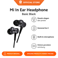 Gambar Xiaomi Official Mi In-Ear Headphones Basic dengan Mic Gen 3 dari Xiaomi Indonesia Kab. Tangerang 1 Tokopedia