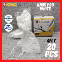 Gambar Masker Kingmask KN95 Pro 6Ply Kemenkes 20pcs KN 95 6 ply Pro dari dmmedical Kota Administrasi Jakarta Barat 3 Tokopedia