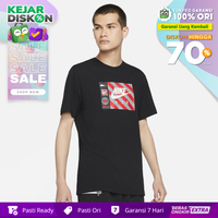 Gambar Kaos Nike Original Pria Sportswear Swoosh By AIR - Hitam dari N3 STUFF Kab. Lamongan 1 Tokopedia