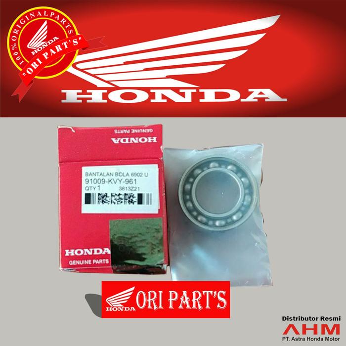 Gambar Bearing Lahar Laher Pully Cowok 6902 Scoopy eSP Beat Karbu/91009KVY961 dari OriPart'S Kota Administrasi Jakarta Barat Tokopedia