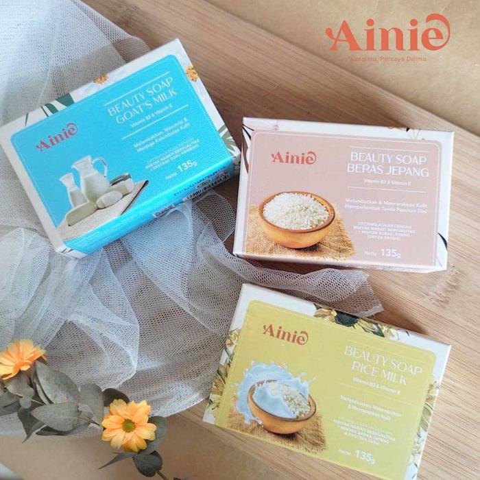 Gambar Ainie Beauty Soap Goat's Milk, Beras Jepang, Rice Milk 135 gr dari lizacharizza Kab. Sidoarjo Tokopedia