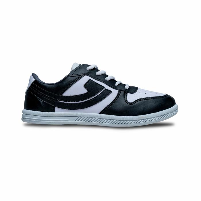 Gambar Sepatu Sneakers Johnson - Angkasa Lowcut Black White dari Johnson Indonesia Kota Bandung Tokopedia