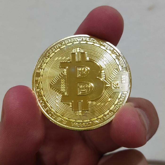 Gambar Coin Fisik Bitcoin Ethereum Gold Plated Pajangan Koleksi Souvenir dari PennyPenno Kab. Tangerang Tokopedia