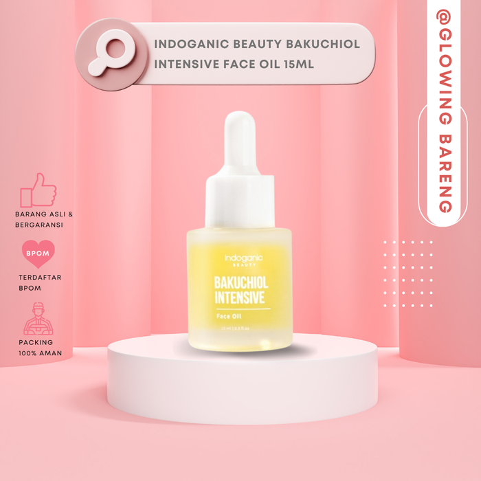 Gambar Indoganic Beauty Bakuchiol Intensive Face Oil 15 ml dari Farhand Kota Bekasi Tokopedia