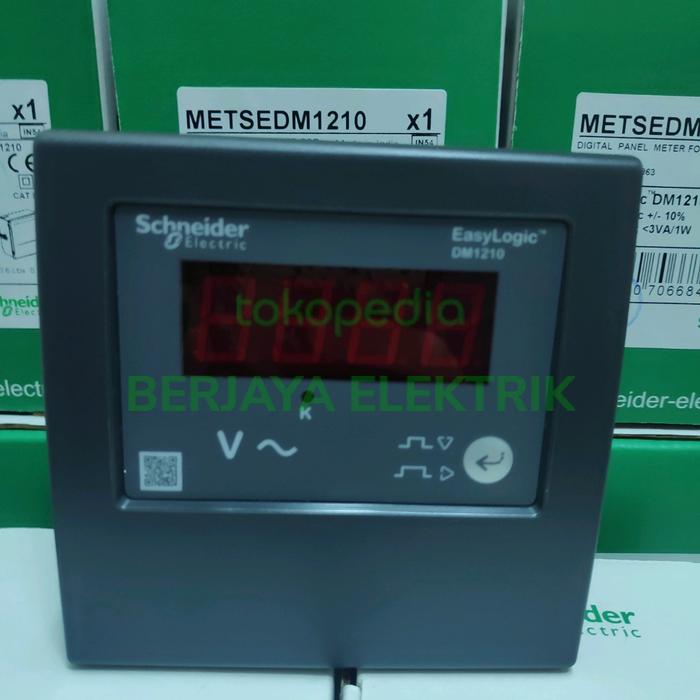Gambar Volt Meter Digital METSEDM1210 1Phase DM1210 Schneider 48-480Vac dari ELECTRIC JAYA Kota Administrasi Jakarta Pusat Tokopedia
