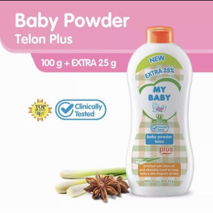Gambar MY BABY Powder Bedak Bayi Telon Plus 100 gram dari SKM Collection Kota Tangerang Tokopedia