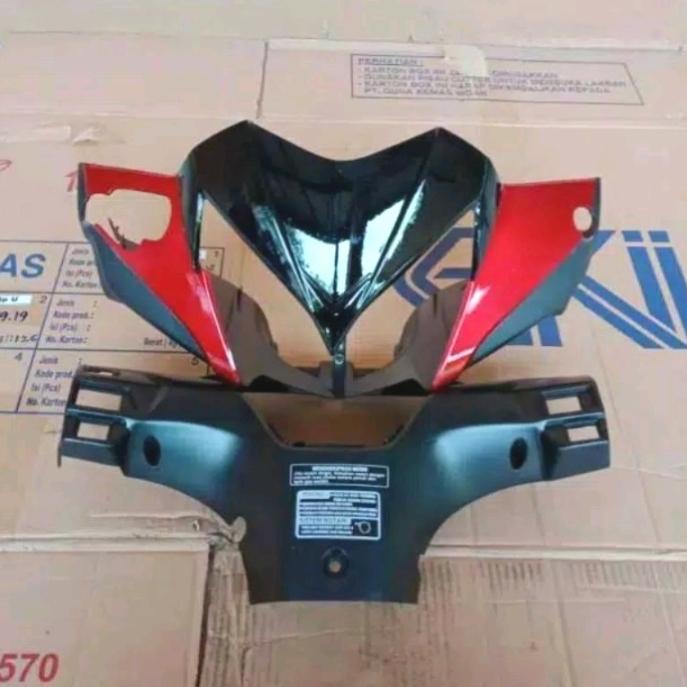 Gambar BATOK DEPAN MERAH + BELAKANG SUPRA X 125 2007 BATMAN (Win) dari CacaMotor Kota Administrasi Jakarta Barat Tokopedia