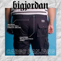Gambar celana cargo panjang big size 42 44 46 48 50 52 kargo jumbo BIG JORDAN dari Big jordan online store Kab. Bandung 4 Tokopedia