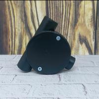 Gambar T Dus 5/8 T Cabang 3 Hitam Visero VTD-003TAB dari Voltadigital12 Kota Yogyakarta 3 Tokopedia