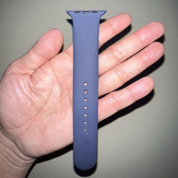 Gambar Strap Original Apple Watch 44mm Blue Ukuran M/L dari ZEUS HOME Kota Surabaya Tokopedia
