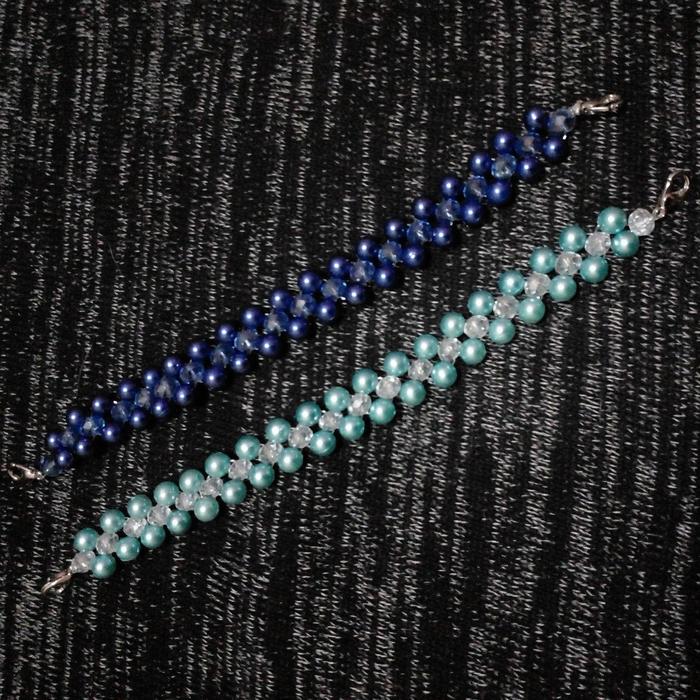 Gambar konektor masker hijab mutiara kristal ceko 2in1 dari Noonie Shop Kota Surabaya Tokopedia