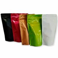 Gambar standing pouch alumunium foil 250gr kopi +valve dari fifi kemasan Kota Administrasi Jakarta Timur 2 Tokopedia
