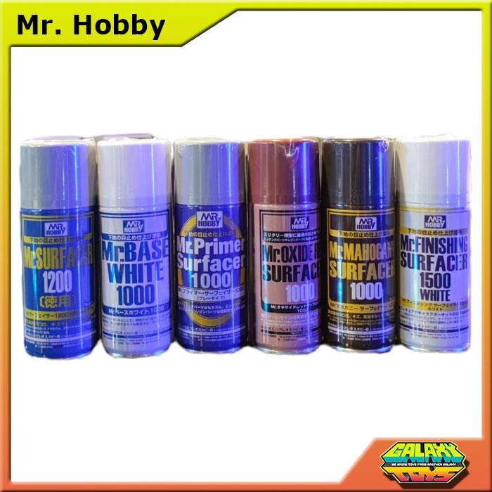 Gambar Mr Hobby Spray Can Cat Kaleng Mr Surfacer Primer Finishing Base dari GALAXY TOYS INDONESIA Kota Administrasi Jakarta Utara Tokopedia