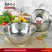 Gambar Baskom Sayur stainless steel Multifungsi 22cm dari LN@shop99 Kota Administrasi Jakarta Barat 4 Tokopedia