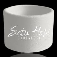 Gambar Mini Pot Semen CIRCLE/Pot Sukulen/ Pot Semen / Pot dekorasi/Home Decor dari Satoe hobi Kab. Tangerang 1 Tokopedia