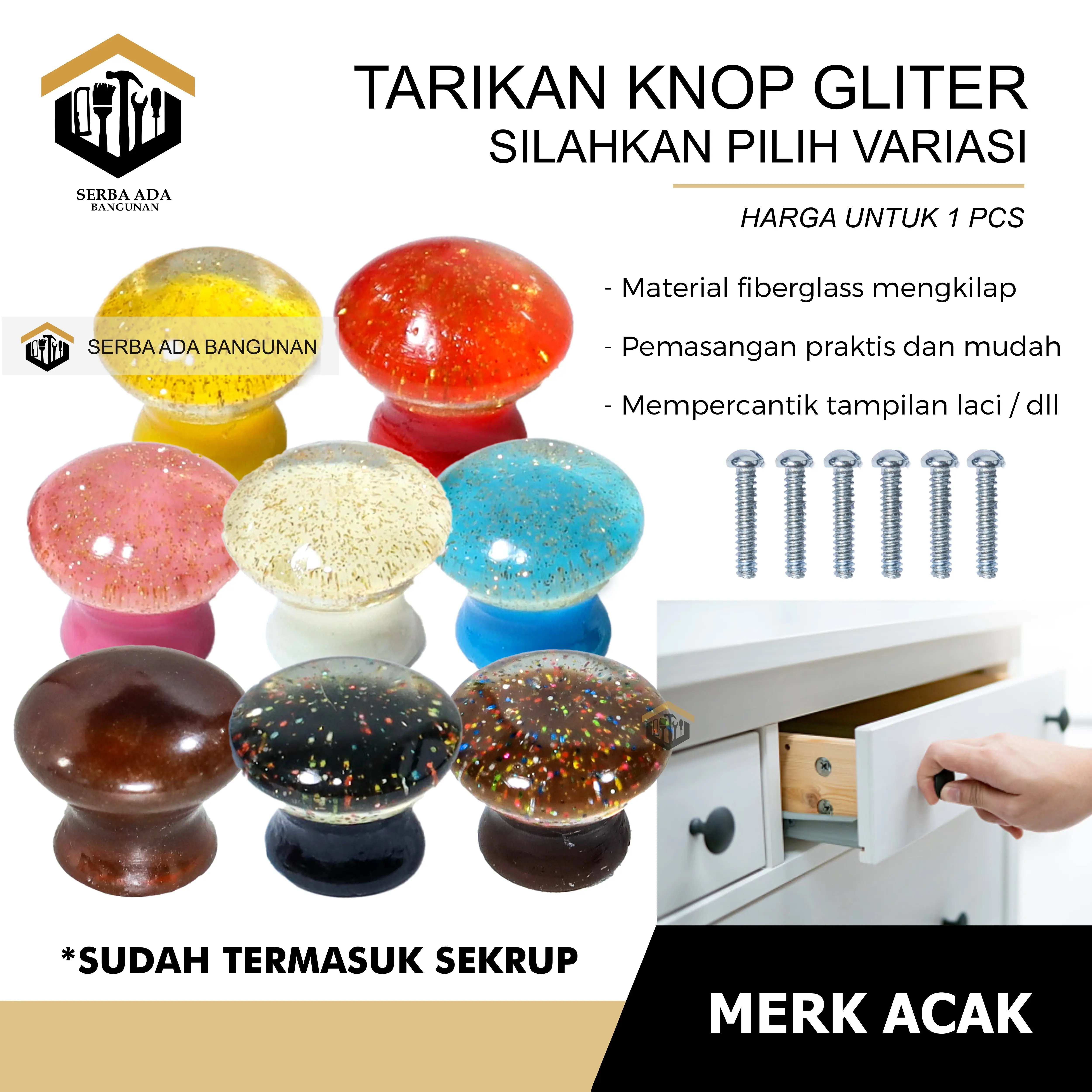 Knob Knop Handle Tarikan Laci Drawer Pull (Handle Laci, Lemari, Pintu) / Knop Tarikan Pintu Laci Lemari Knob Pegangan Laci 817 Bulat Stainless Steel Door Knop Furniture Cabinet Kitchen Set / Tarikan Laci Lemari Kitchen KAYU BULAT Handel Handel KNOB KAYU