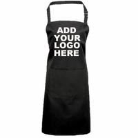 Gambar Apron polos + bordir logo 1 warna dari Morez Collection Kota Administrasi Jakarta Barat 4 Tokopedia