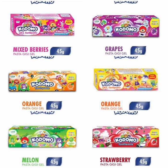 Gambar Pasta gigi kodomo 45gr dari Yellow Store Surabaya Kota Surabaya Tokopedia
