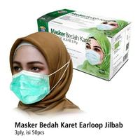 Gambar Masker hijab jilbab medis onemed headloop dari JayaMedishop Kota Administrasi Jakarta Timur 3 Tokopedia