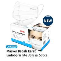 Gambar Masker Medis Onemed Earloop 3ply per Box isi 50 pcs dari JayaMedishop Kota Administrasi Jakarta Timur 3 Tokopedia