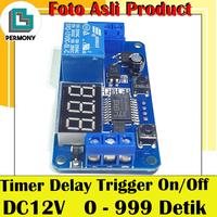 Gambar Delay Timer Trigger Relay 0-999 detik On Off count down hitung mundur dari Permony Store Kota Administrasi Jakarta Pusat 4 Tokopedia
