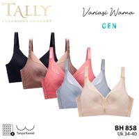 Gambar BH Tally 858 Bra BH Busa Tanpa Kawat Licin Cup C kait 4 BH TANPA KAWAT dari GEN collection Kota Administrasi Jakarta Utara 3 Tokopedia