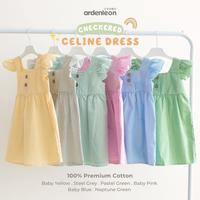 Gambar Ardenleon Girl Dress Checkered Baju Rok Anak Perempuan dari Little Sam House Kota Tangerang 1 Tokopedia