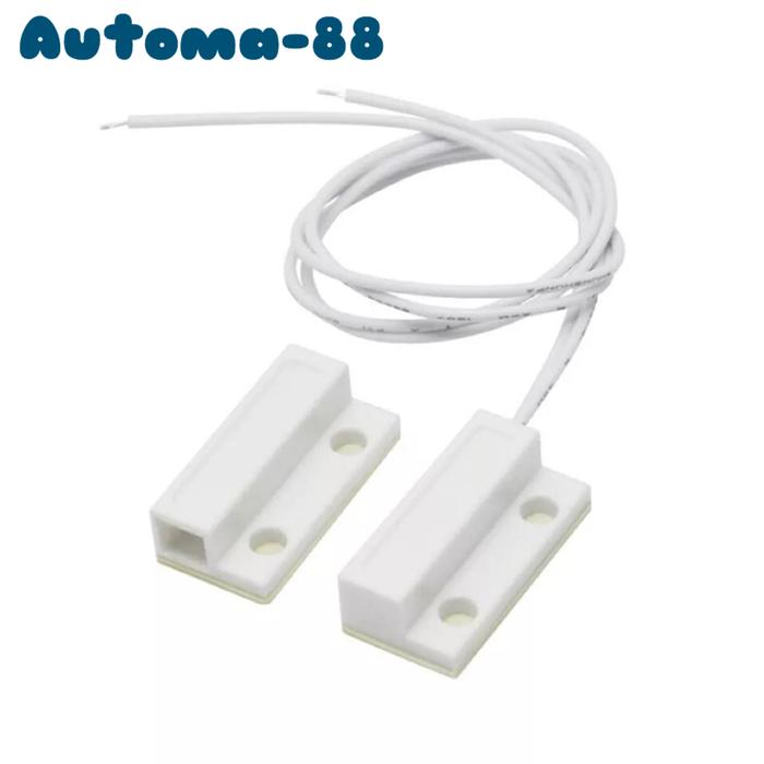 Gambar Sensor Pintu Jendela Magnetic Window Door Switch Alarm 2 kabel wire dari Automa-88 Kab. Bekasi Tokopedia