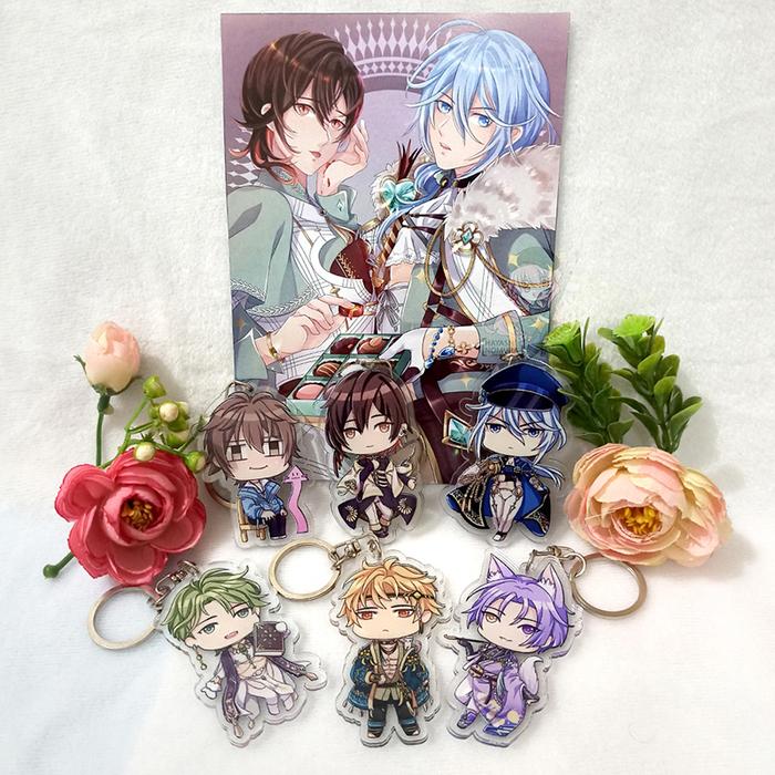Gambar Keychain Ganci Nu Carnival Eiden Yakumo Edmond Olivine Kuya Quincy dari Hayashoppu Kota Samarinda Tokopedia