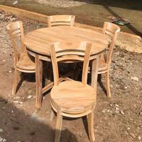 Gambar Promo kursi makan cantik - grosir meja makan cantik jati dari Erwinfurniture12 Kab. Jepara 1 Tokopedia
