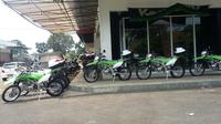 Gambar Bracket Kawasaki KLX 150 besi box motor behel barang bagasi cross kuat dari xov Kota Bogor 3 Tokopedia