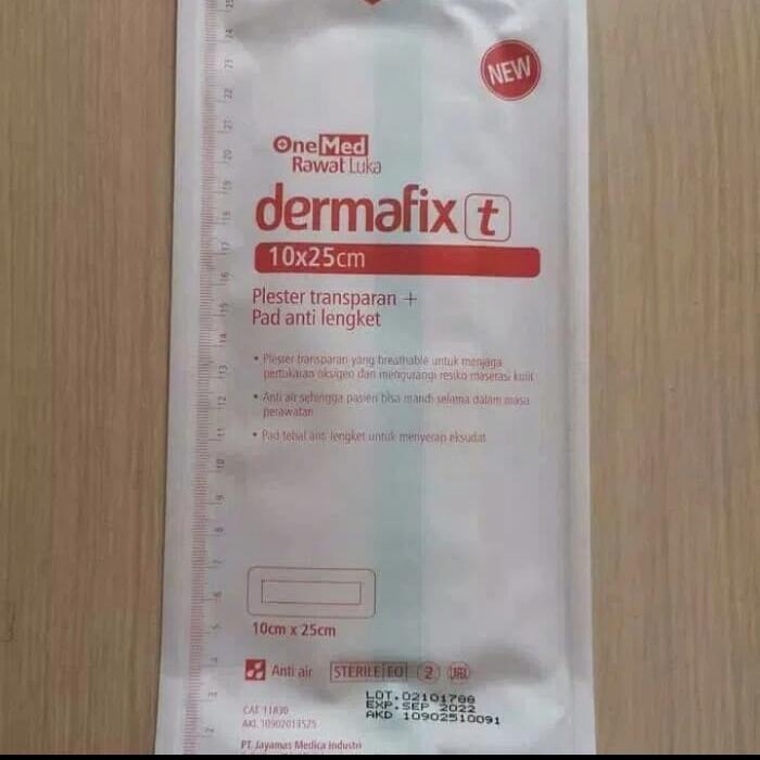 Gambar dermafix T 10cm x 25cm plester penutup luka operasi anti air ecer dari aryadharma99_NEW Kota Administrasi Jakarta Barat Tokopedia