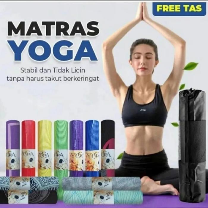 Gambar matras yoga dari perkakas-smg Kota Semarang Tokopedia