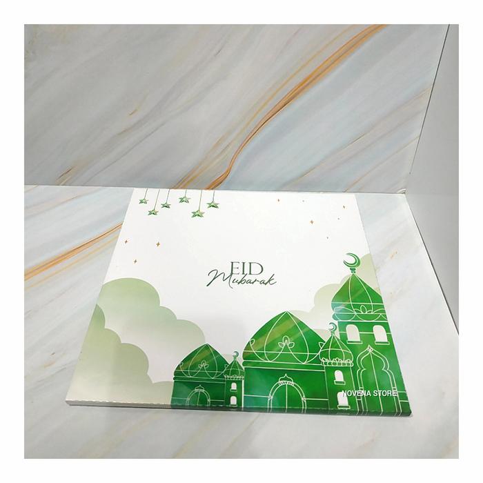Gambar CAKE BOARD LEBARAN-ALAS KUE IDUL FITRI-TATAKAN KUE EID MUBARAK 25X25CM dari TOKO NOVENA STORE Kota Administrasi Jakarta Barat Tokopedia