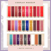 Gambar SCARLETDEPT Matte Lipstick Cream Color Round Tube Waterproof VIBELY dari Little_Scarlet Jakarta Utara 2 Tokopedia