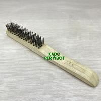 Gambar Sikat Kawat - Sikat Besi Baja - Sikat Mesin Gagang Kayu - Sikat Besi dari Kadoperabot Kab. Tangerang 3 Tokopedia