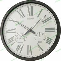 Gambar Jam Dinding SEIKO Japan Thermometer QXA797 QXA797K Black Original dari Master Piece Time Kota Administrasi Jakarta Pusat 1 Tokopedia
