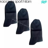 Gambar Kaos Kaki Pendek Diatas Mata Kaki Bahan Nilon Hitam Polos dari Ad sock Kota Bekasi 1 Tokopedia