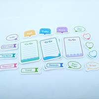 Gambar stiker planner scrapbook to do today sticker jadwal dari cetakdah Kab. Bogor 2 Tokopedia