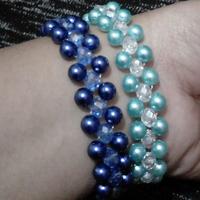 Gambar konektor masker hijab mutiara kristal ceko 2in1 dari Noonie Shop Kota Surabaya 3 Tokopedia