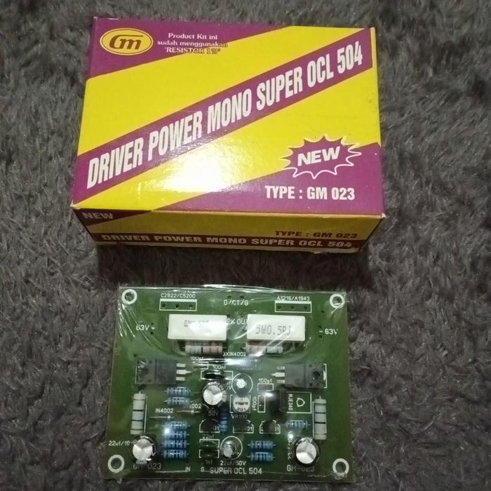 Gambar KIT DRIVER POWER SUPER OCL 504 dari solusi spareparts Kota Medan Tokopedia